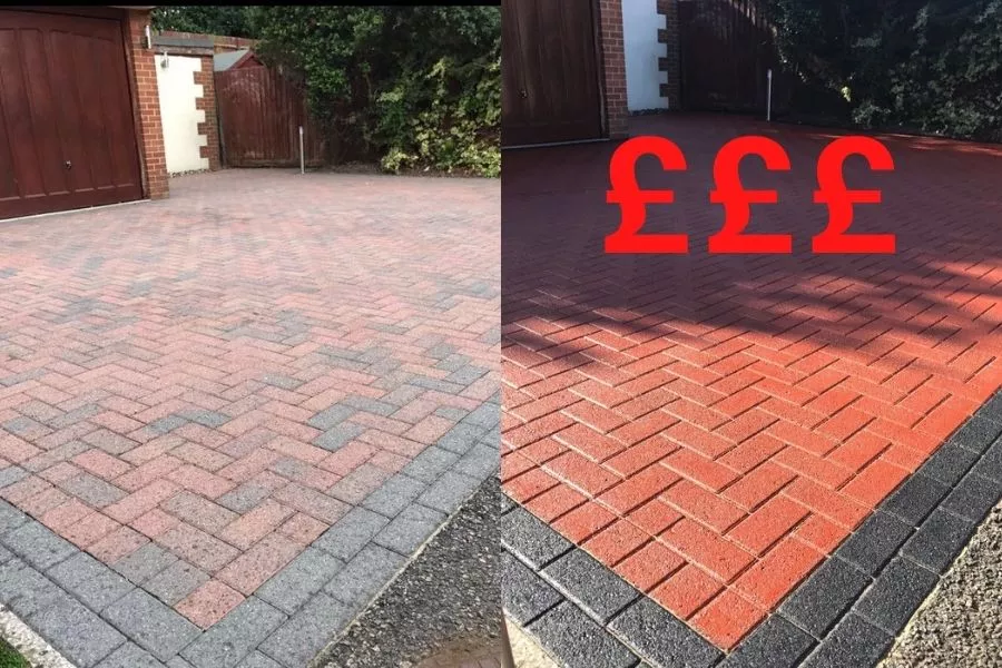 Cost to Clean & Seal a Block Paved Driveway in the UK